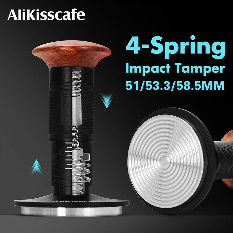 Coffee Shop Equipment - AliKisscafe Coffee Tamper Impact 4 Spring