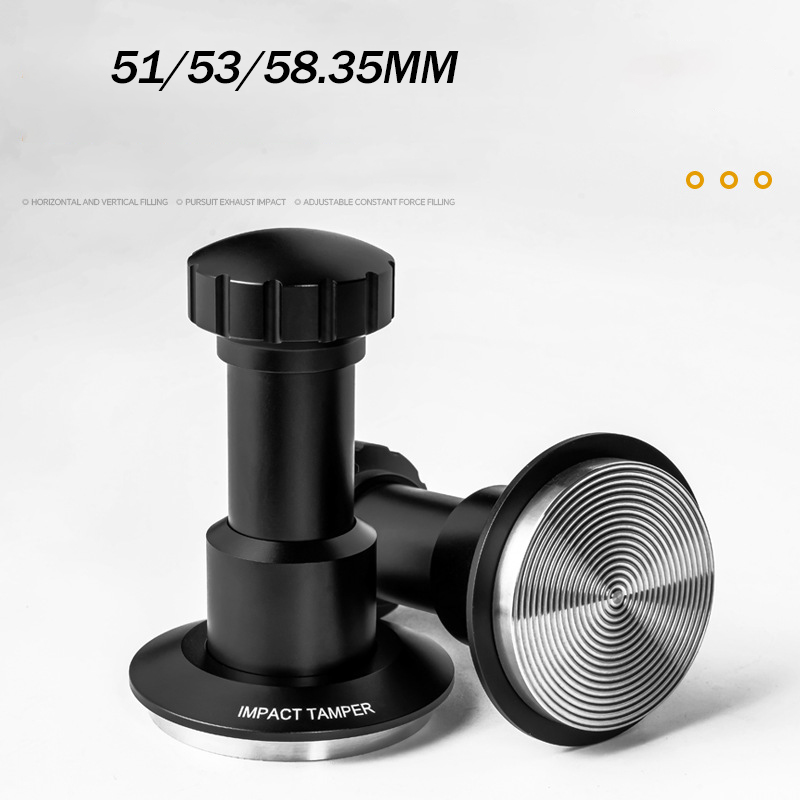 Coffee Shop Equipment - 51/53/58mm Coffee Impact Tamper Stainless Steel