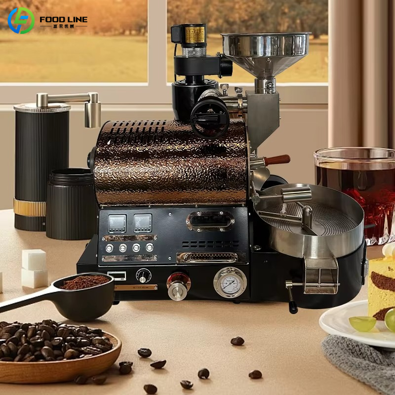 Equipment Of Coffee Shop - Customized 6kg 12kg 15kg Gas Coffee