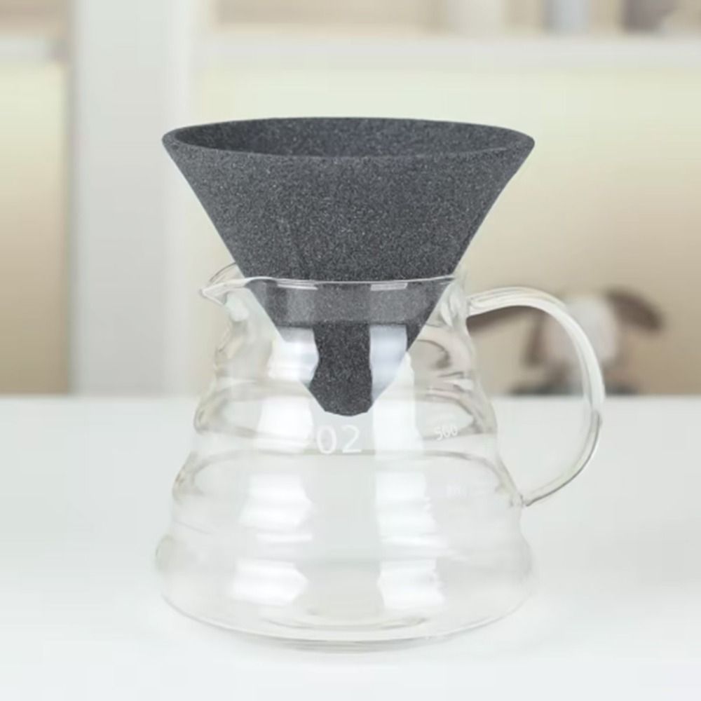 Coffee Equipment Distributor - Unique Cone Shape Microporous Ceramic Coffee