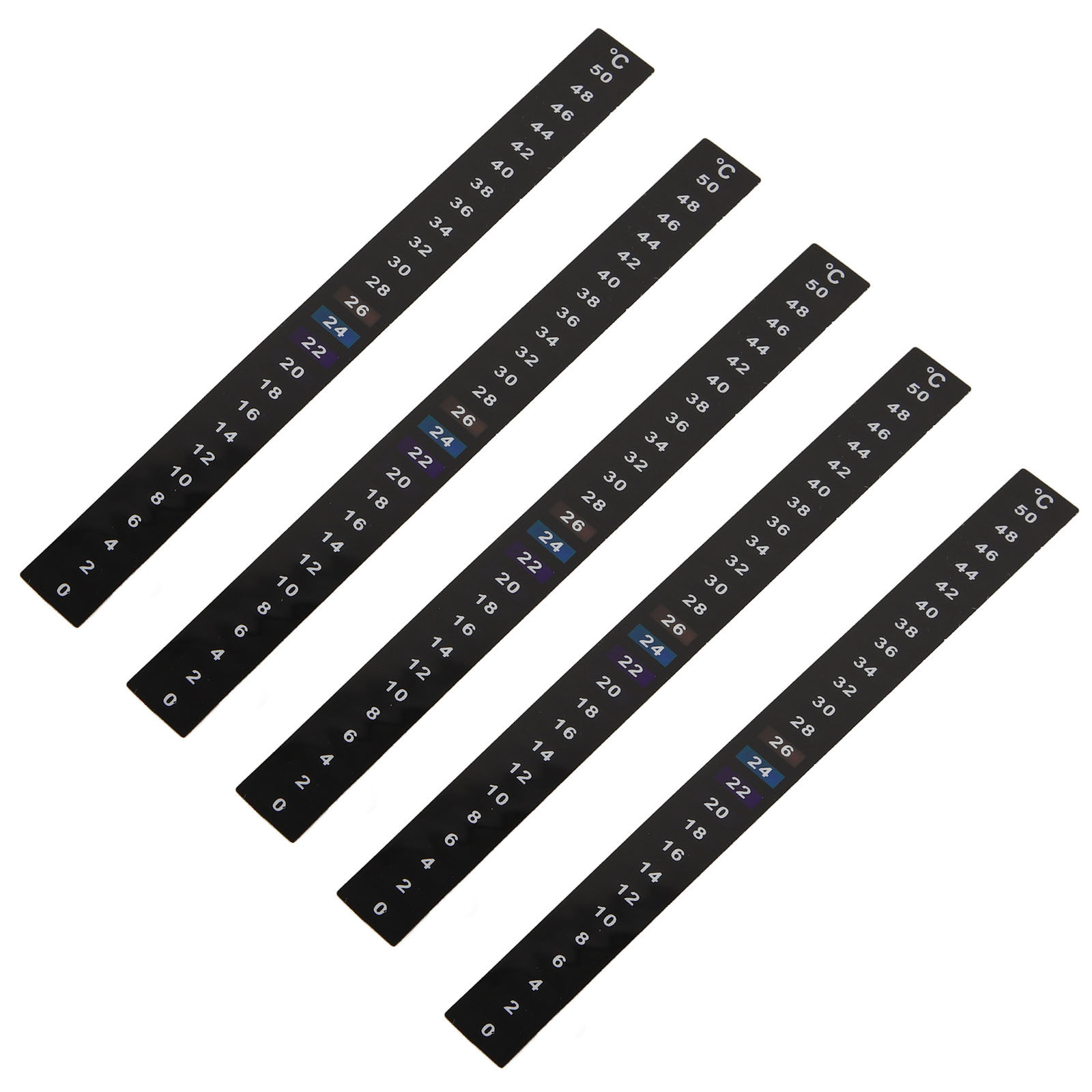 Temperature Strip Thermometer - 5Pcs Fermentation Thermometer Sticker for Brewing