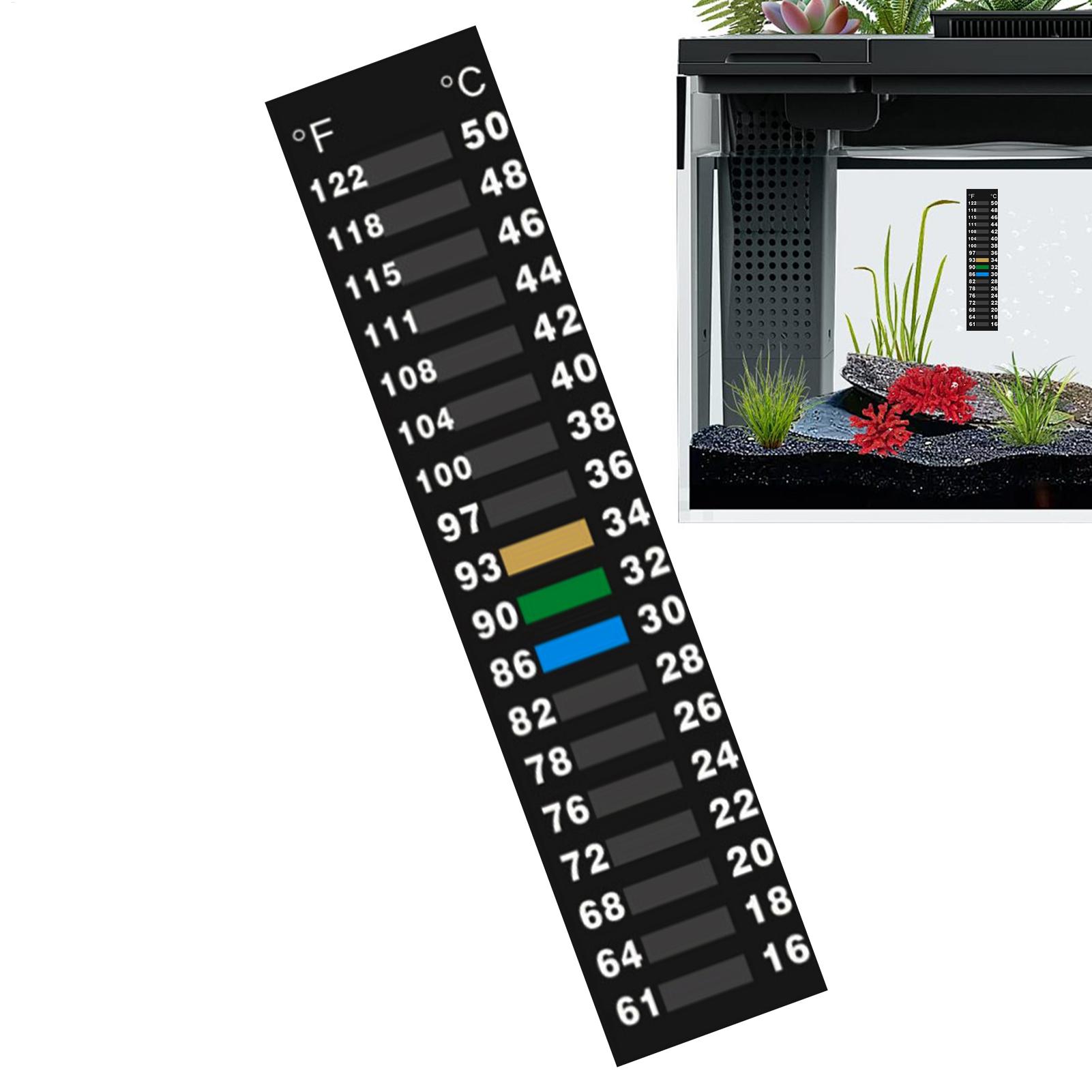 Stick On Temperature Strip LCD - огляд і ціна Temperature Strip Thermometer