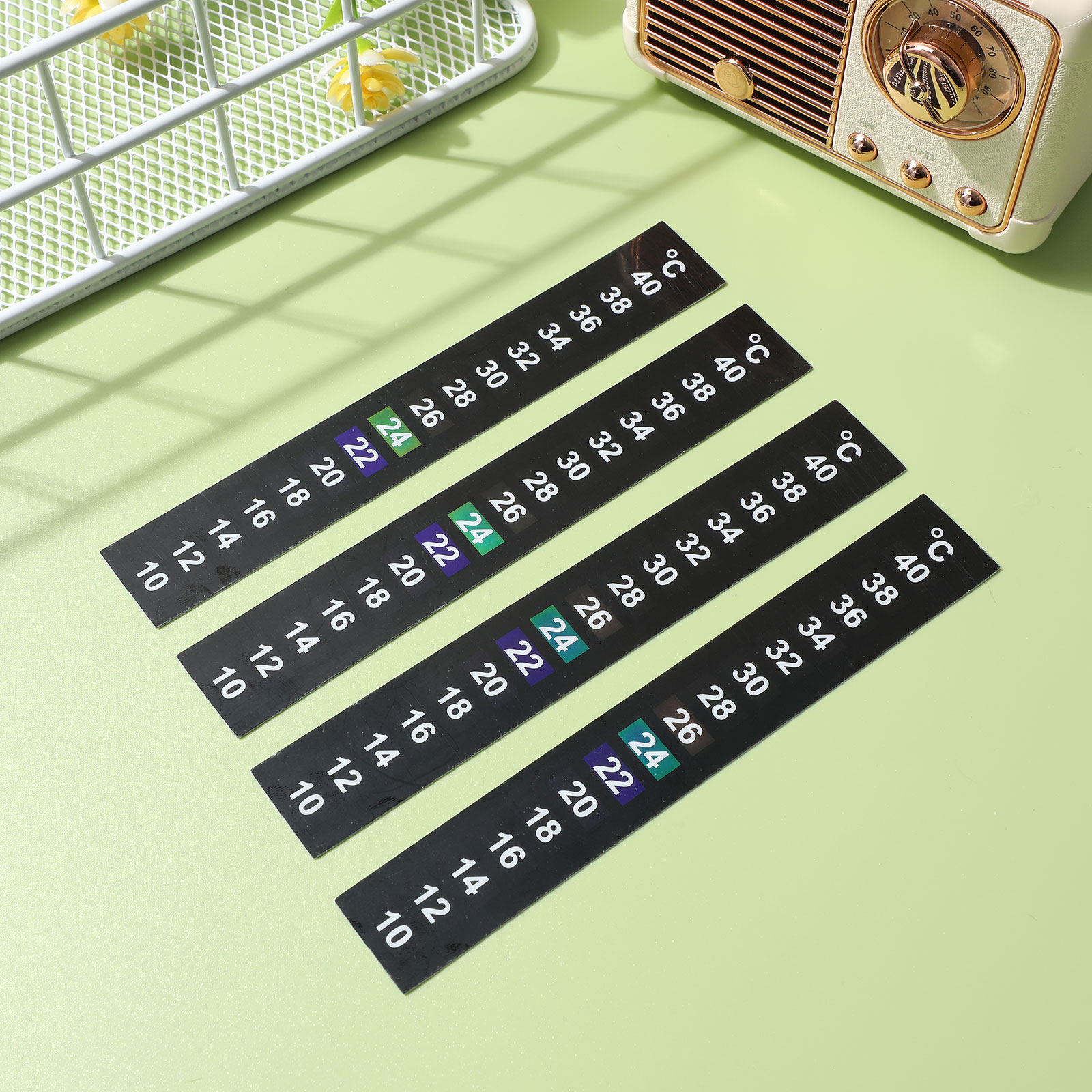 10Pcs Temperature Thermometer  - огляд і ціна Temperature Strip Thermometer
