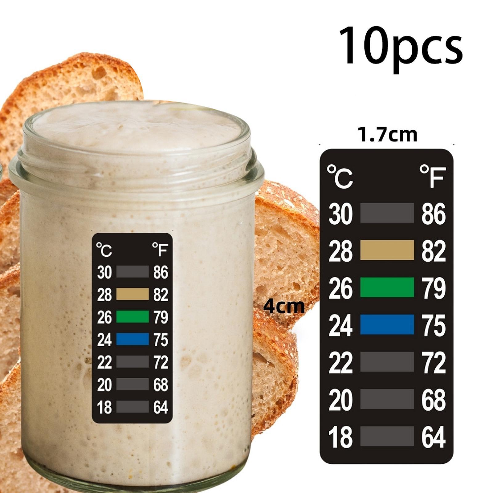 10Pcs Temperature Strips Tempe - огляд і ціна Temperature Strip Thermometer