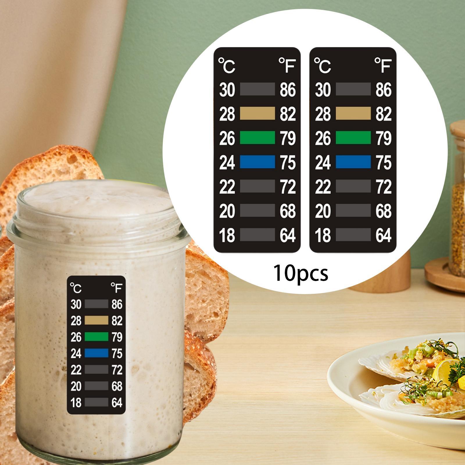 10Pcs Temperature Strips Tempe - огляд і ціна Temperature Strip Thermometer