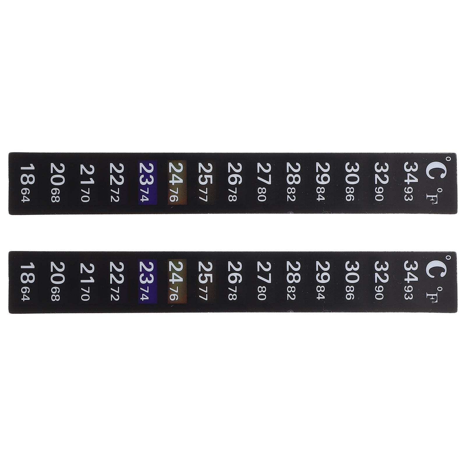 2Pcs Stick Aquarium Thermomete - огляд і ціна Temperature Strip Thermometer