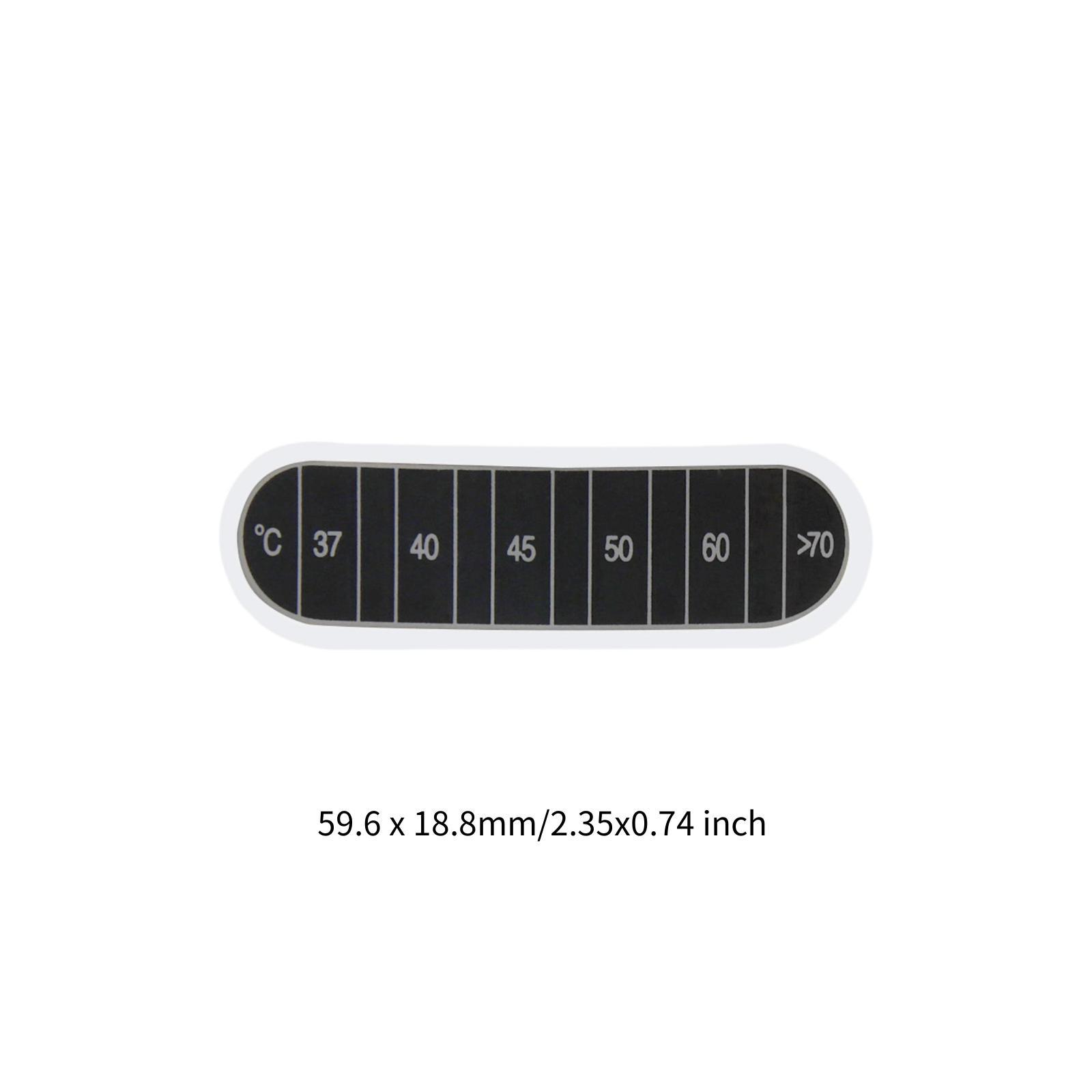 10x Temperature Strips Range 3 - огляд і ціна Temperature Strip Thermometer