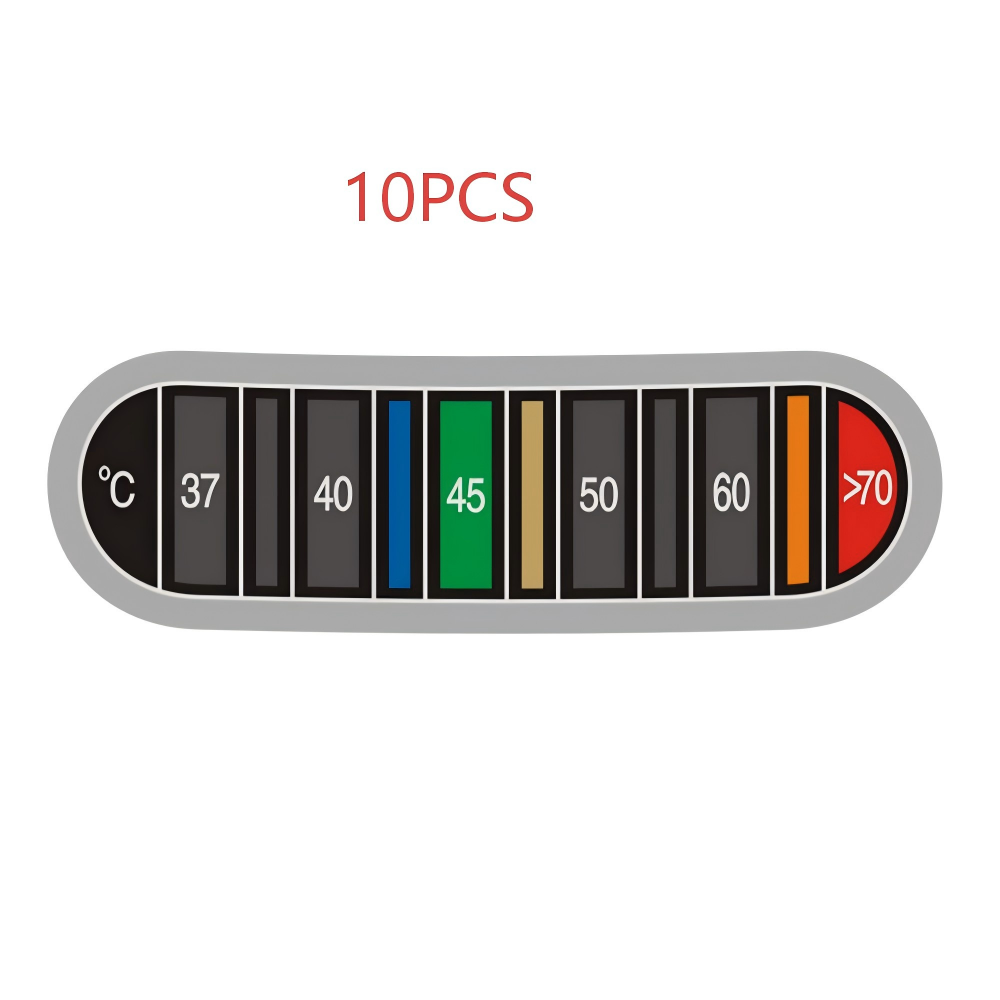 10Pcs Adhesive Water Bottle Th - огляд і ціна Temperature Strip Thermometer