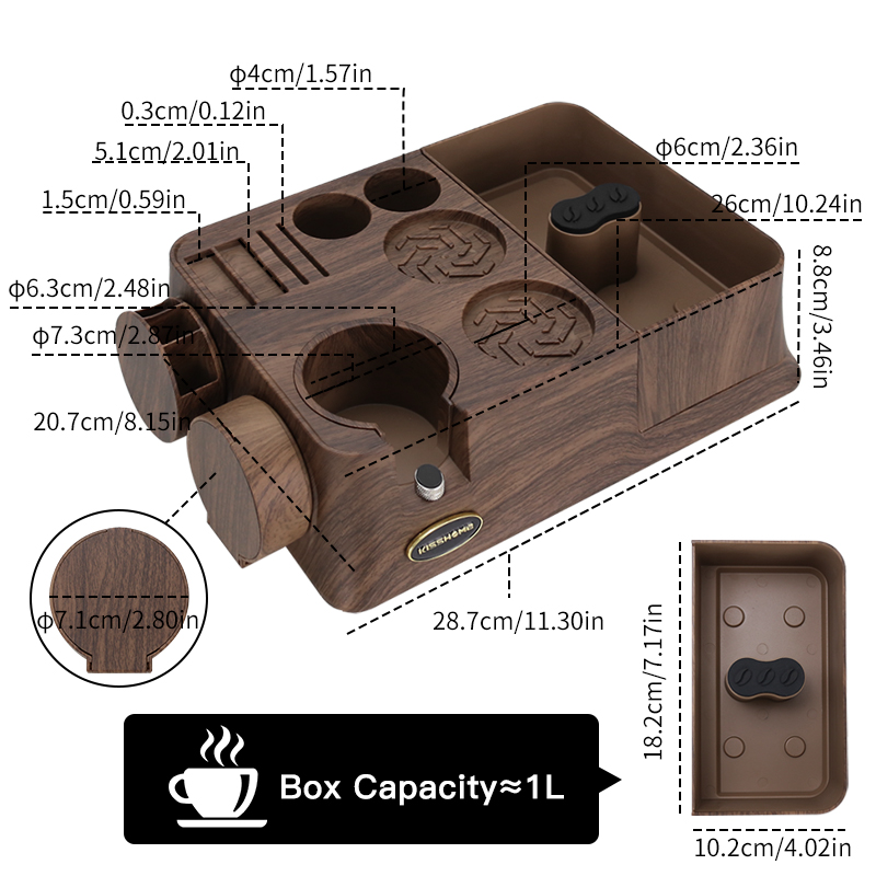 KISSHOME Espresso Tamper Stati - огляд і ціна Coffee Equipment Distributor