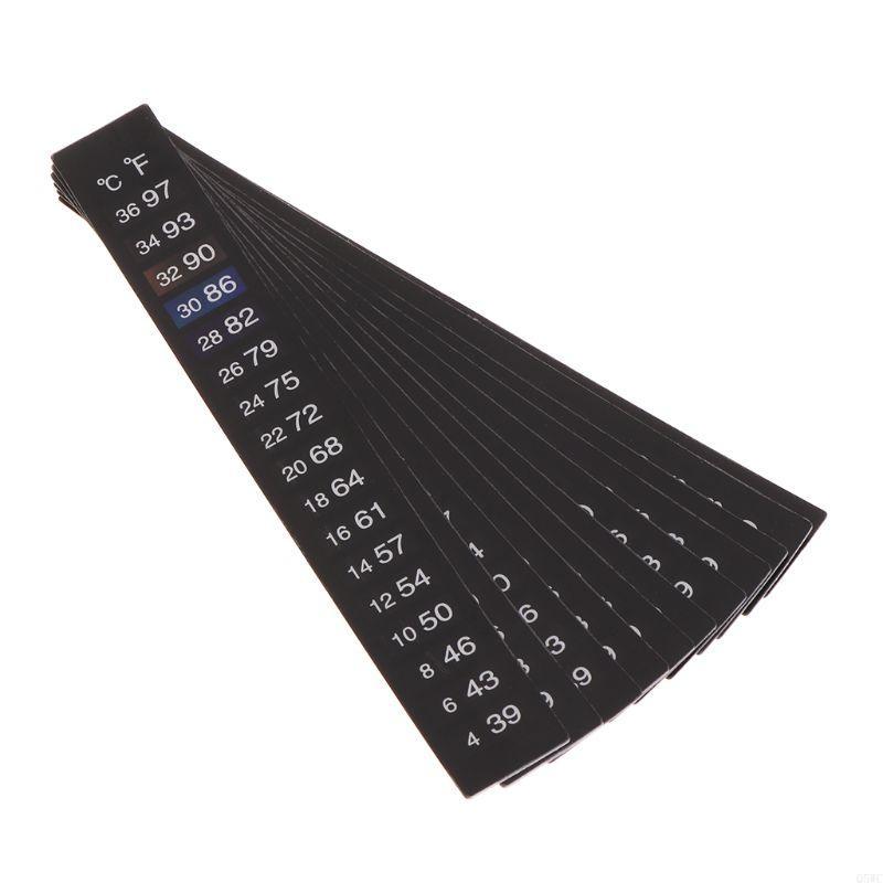 10 Pack Aquarium Thermometer S - огляд і ціна Temperature Strip Thermometer
