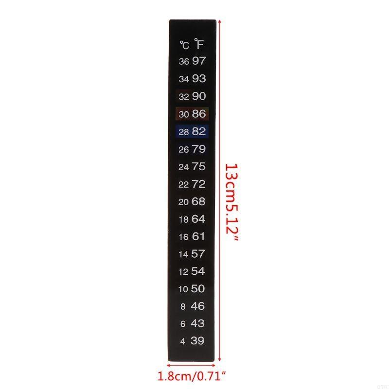 10 Pack Aquarium Thermometer S - огляд і ціна Temperature Strip Thermometer