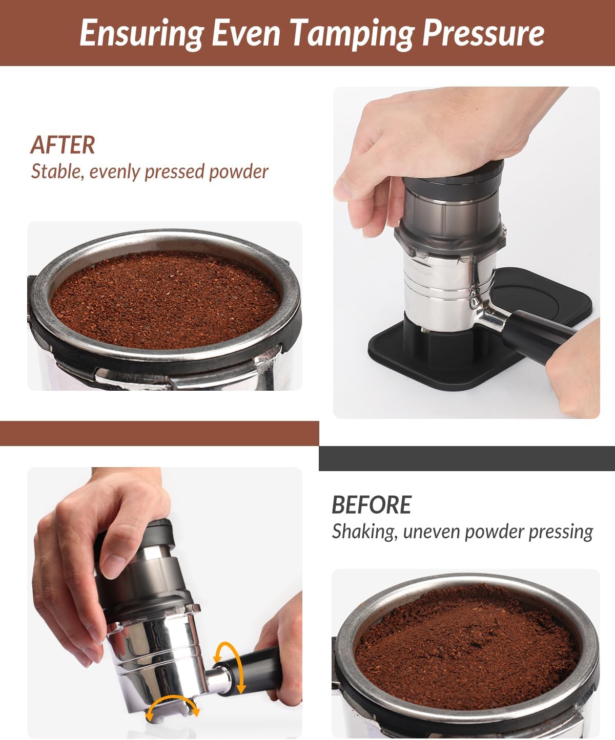 Tamping Mat for Ninja Luxe Caf - огляд і ціна Coffee Equipment Distributor