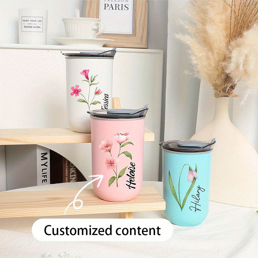 Personalized Name Birth Flower - огляд і ціна Coffee Equipment Names