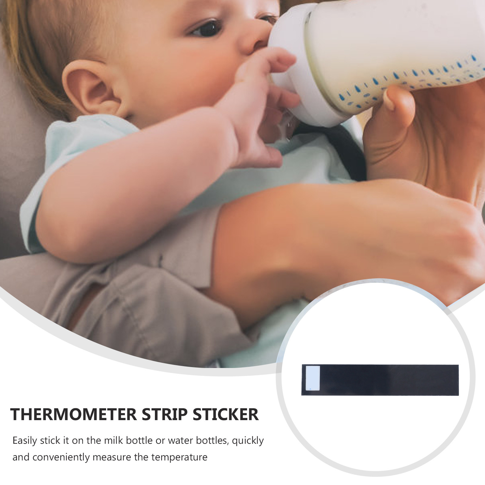 3Pcs LCD Thermometer Sticker S - огляд і ціна Temperature Strip Thermometer