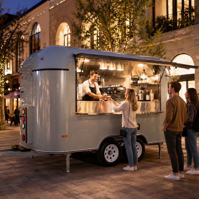 Food Truck Mobile with Kitchen - огляд і ціна Coffee Equipment Usa