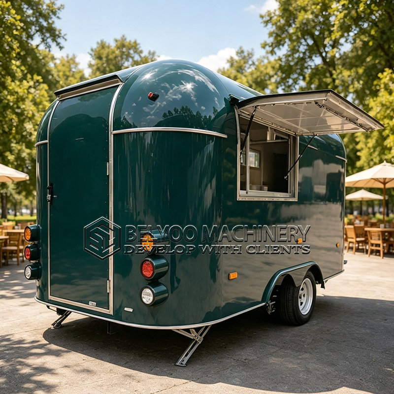 Belyoo Commercial Food Trailer - огляд і ціна Coffee Equipment Usa