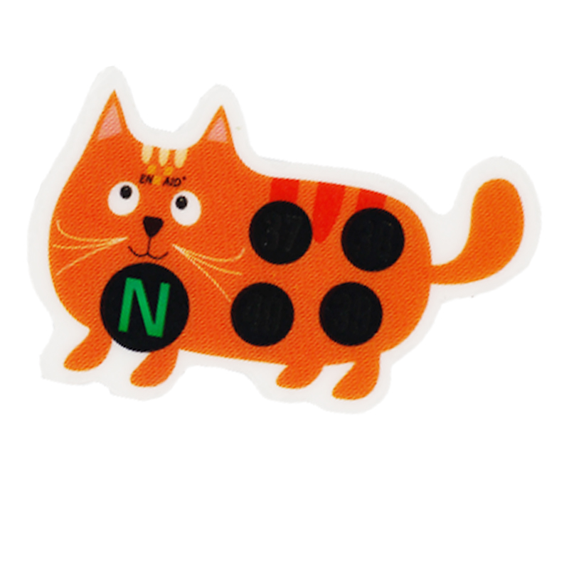 5pcs Baby Cute Cartoon Animal  - огляд і ціна Temperature Strip Thermometer