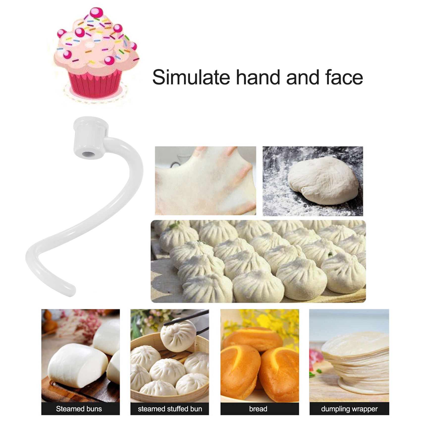 Ideal# Spiral Dough Hook Repla - огляд і ціна Kitchenaid Mixer Pro 600