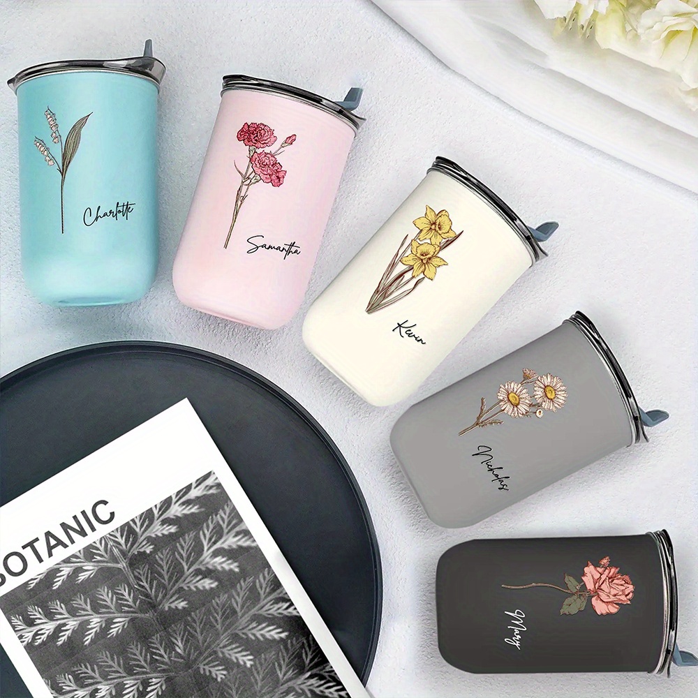 Personalized Birth Flower Coff - огляд і ціна Coffee Equipment Names