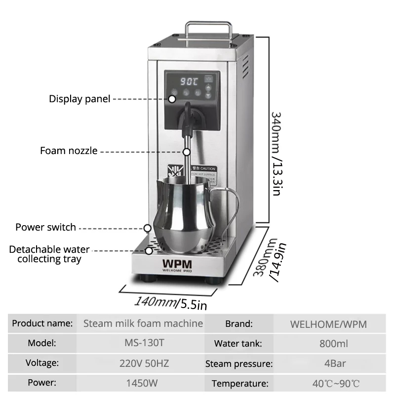 Boiling Water Machine Milk Bub - огляд і ціна Equipment Of Coffee Shop