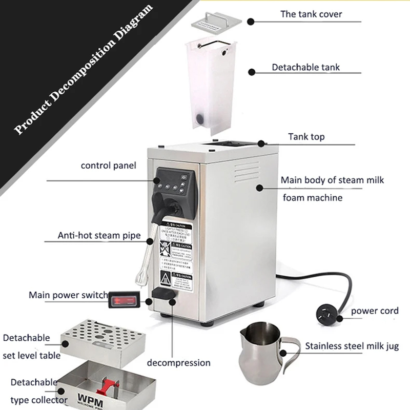 Boiling Water Machine Milk Bub - огляд і ціна Equipment Of Coffee Shop