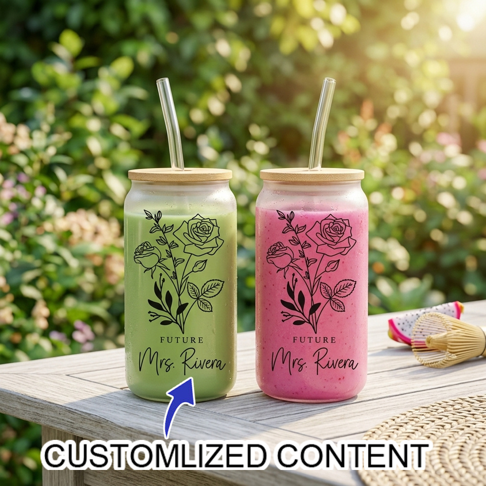 Personalized Name Glass Cup, C - огляд і ціна Coffee Equipment Names