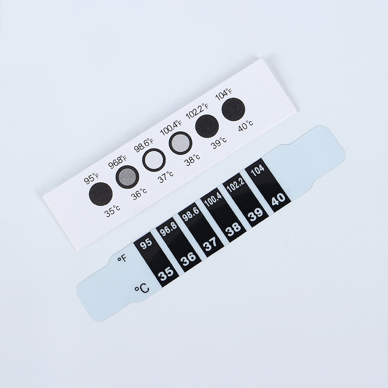 10Pcs Forehead Head Strip Ther - огляд і ціна Temperature Strip Thermometer