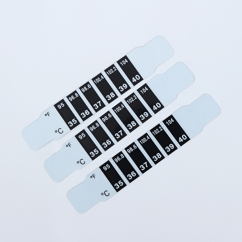 10Pcs Forehead Head Strip Ther - огляд і ціна Temperature Strip Thermometer