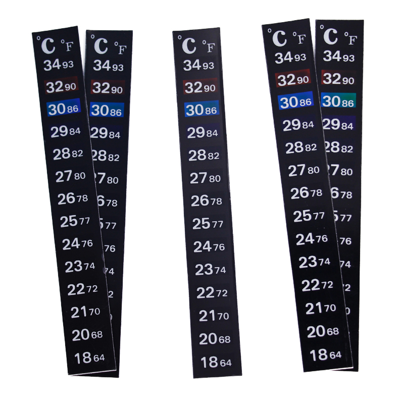 1/2/3/5pcs/lot Change Color Th - огляд і ціна Temperature Strip Thermometer