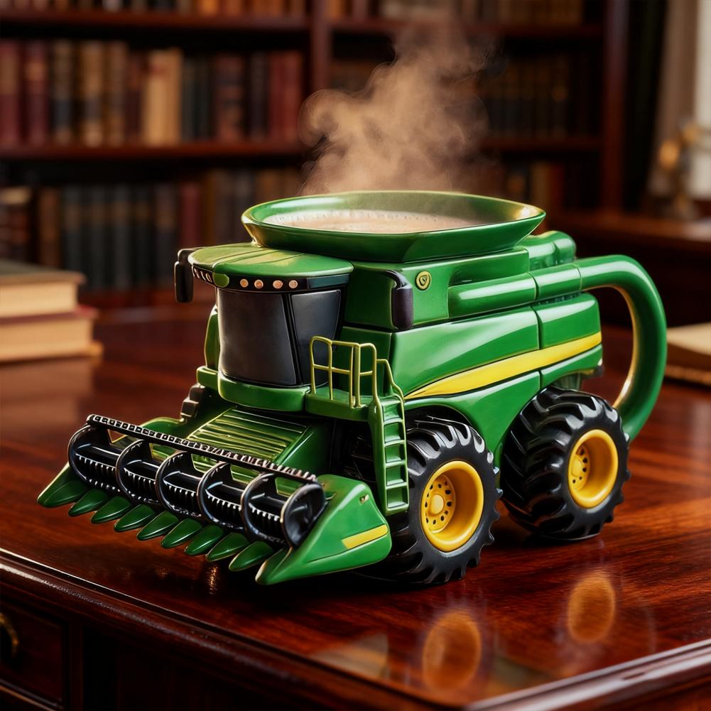 Handcrafted Tractor Coffee Mug - огляд і ціна Coffee Equipment Eu