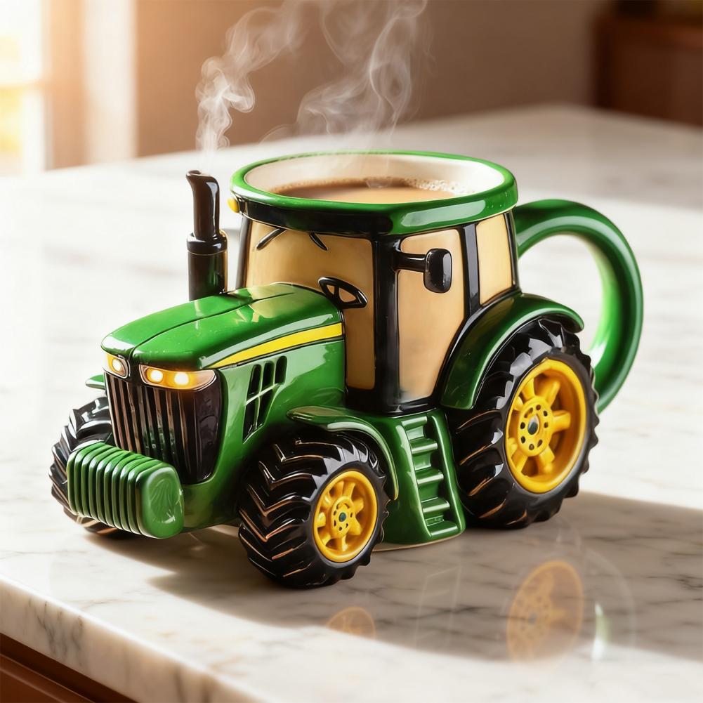 Handcrafted Tractor Coffee Mug - огляд і ціна Coffee Equipment Eu