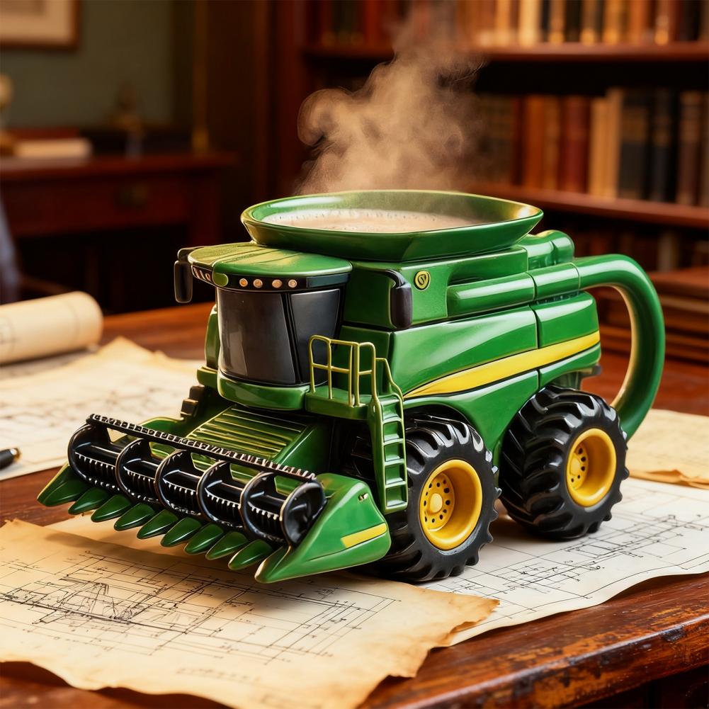 Handcrafted Tractor Coffee Mug - огляд і ціна Coffee Equipment Eu