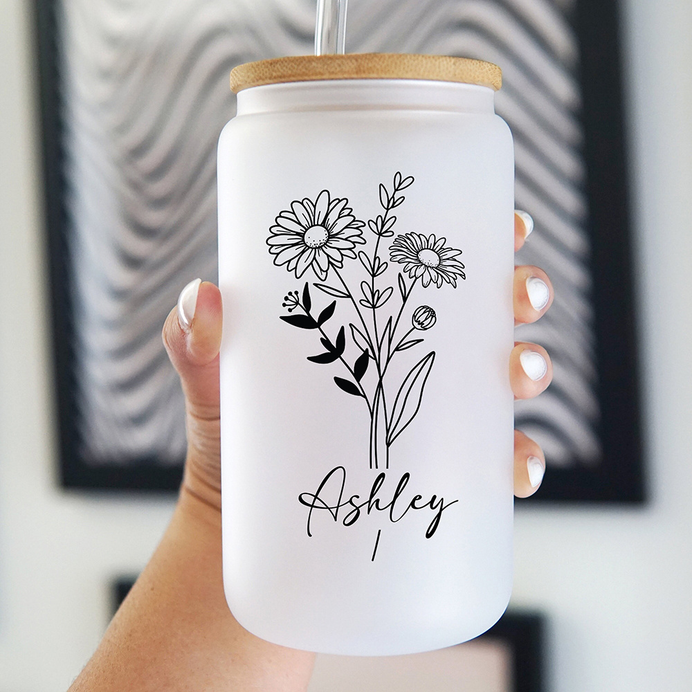 Customized Name Frosted Glass  - огляд і ціна Coffee Equipment Names