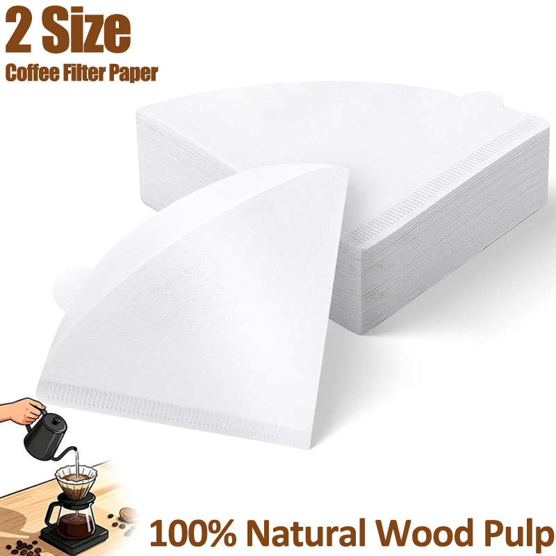 2 Size Coffee Filter Paper V-S - огляд і ціна Coffee Equipment Distributor