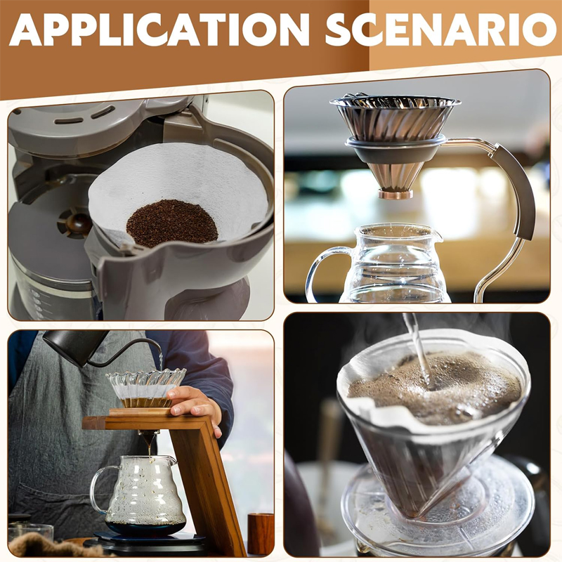 2 Size Coffee Filter Paper V-S - огляд і ціна Coffee Equipment Distributor