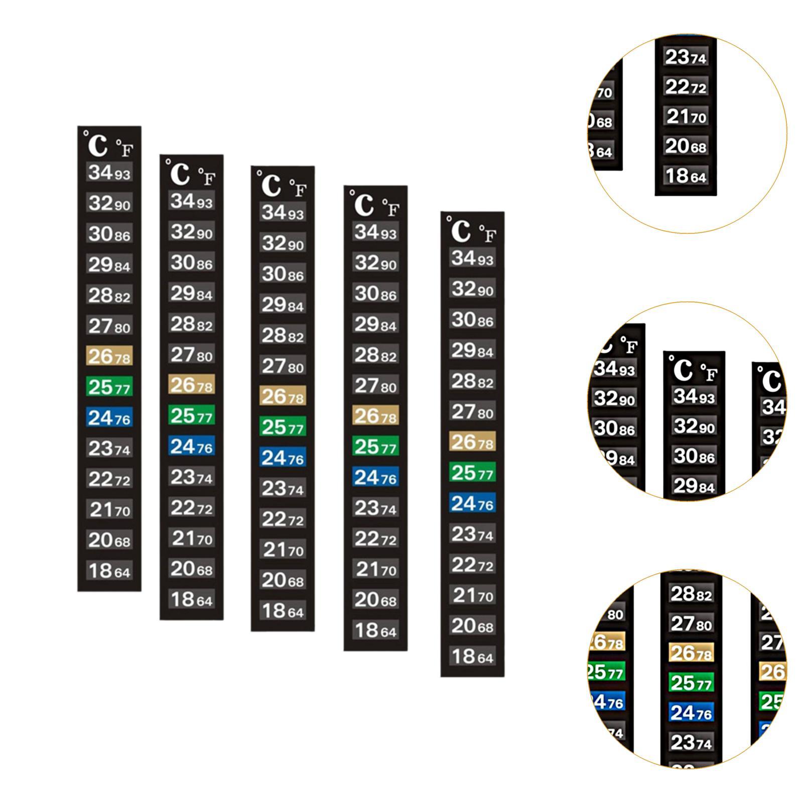Aquarium Thermometer Strip Tem - огляд і ціна Temperature Strip Thermometer