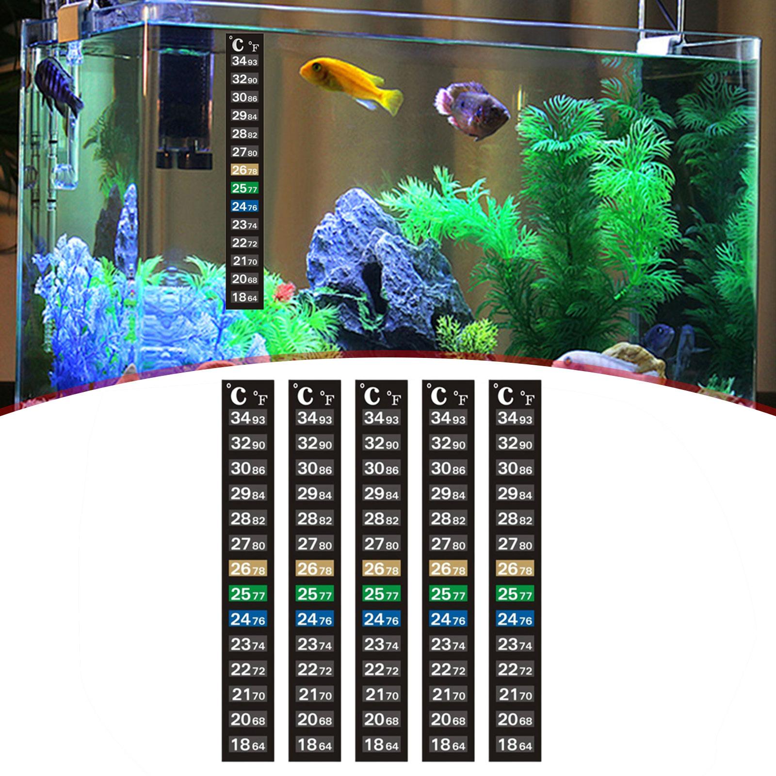 Aquarium Thermometer Strip Tem - огляд і ціна Temperature Strip Thermometer