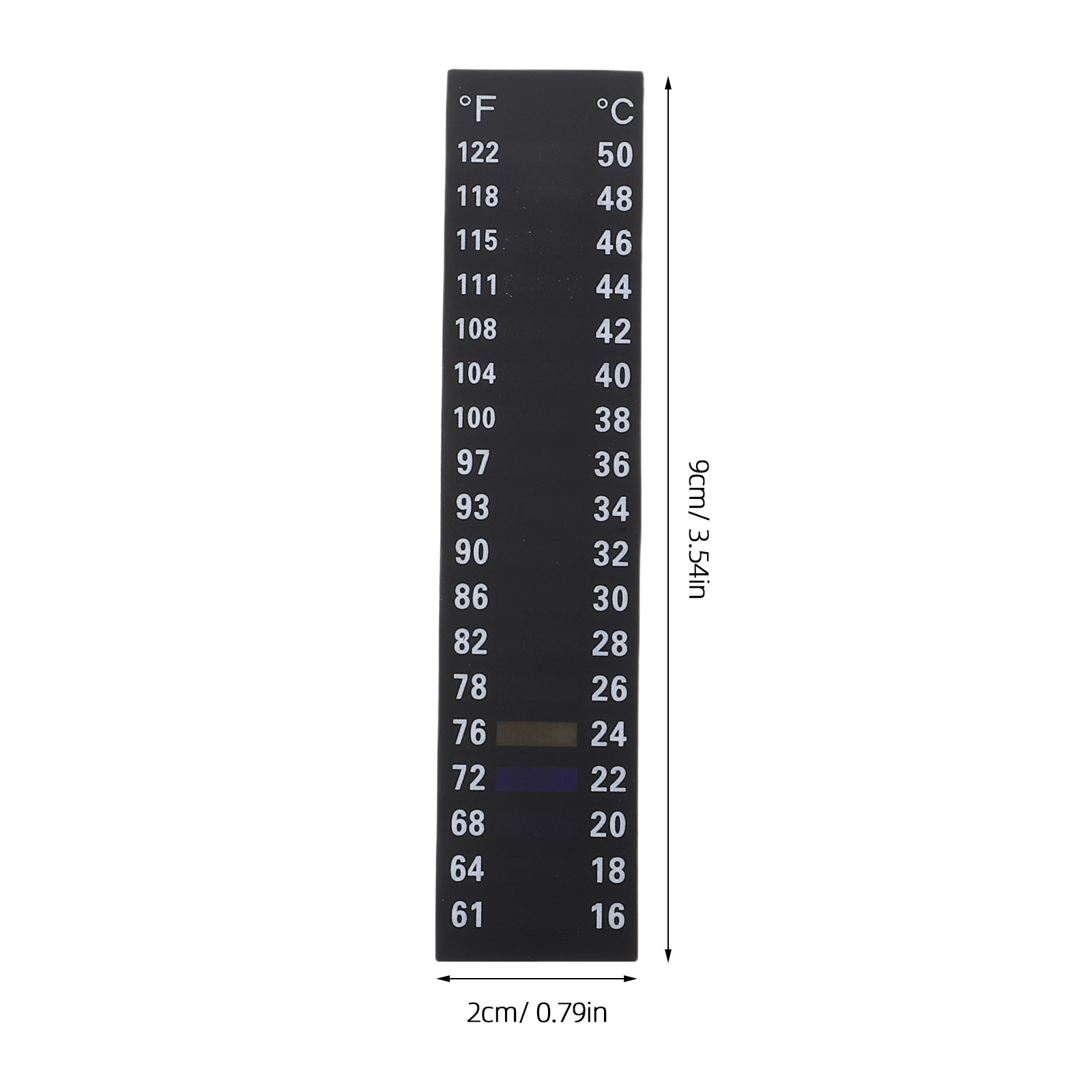 10Pcs Aquarium Water Strips Bo - огляд і ціна Temperature Strip Thermometer