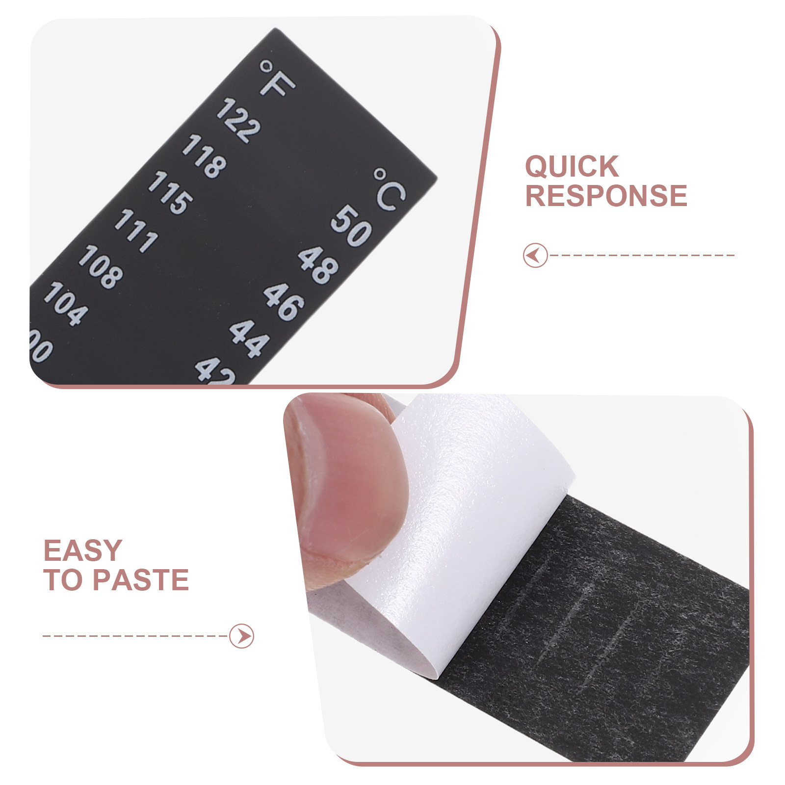10Pcs Aquarium Water Strips Bo - огляд і ціна Temperature Strip Thermometer