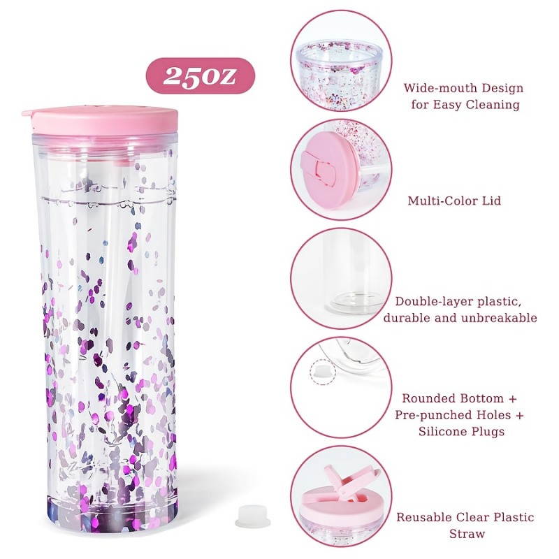 20oz Reusable Double Layer Pla - огляд і ціна Coffee Equipment Eu