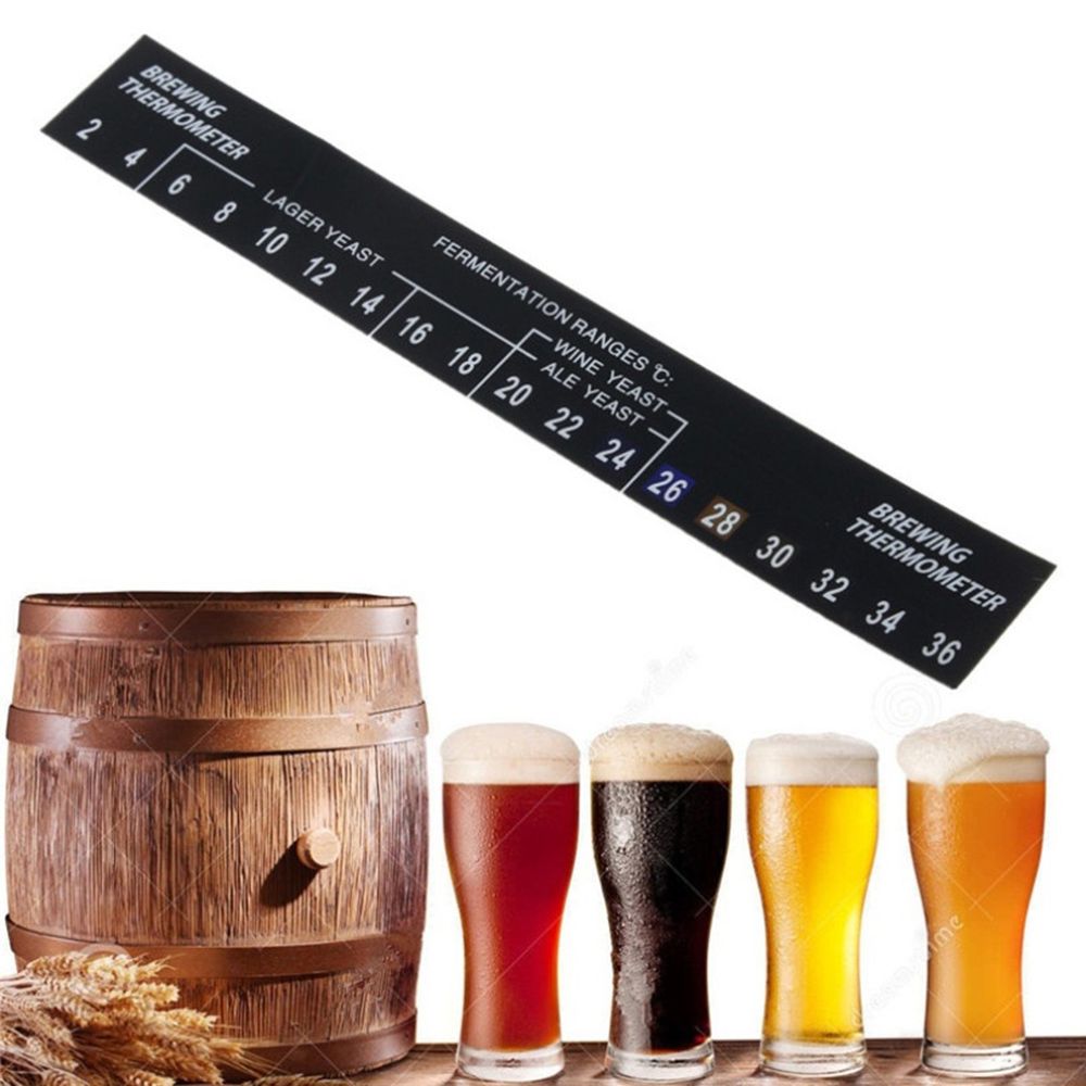 2C TO 36C Useful Fermentation  - огляд і ціна Temperature Strip Thermometer