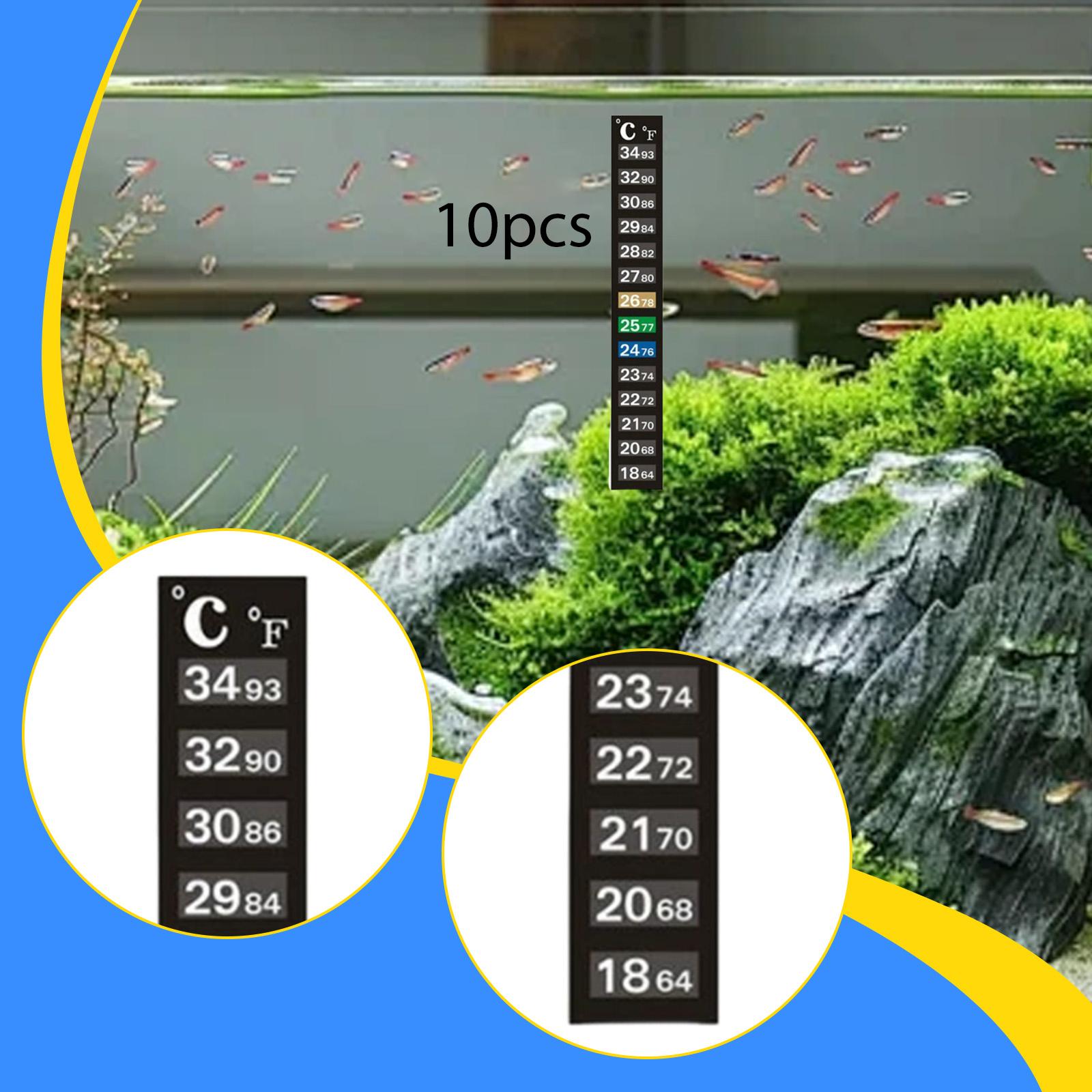 Aquarium Temperature Test Stri - огляд і ціна Temperature Strip Thermometer